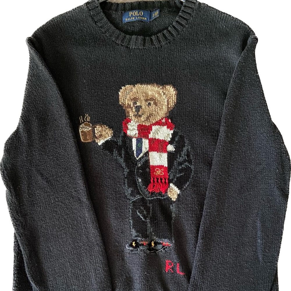 Polo Ralph Lauren cocoa bear sweater
